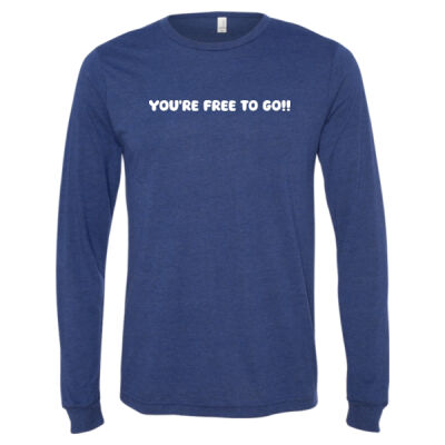 Jordan's Soft Triblend Long Sleeve Tee Shirt #1 Thumbnail