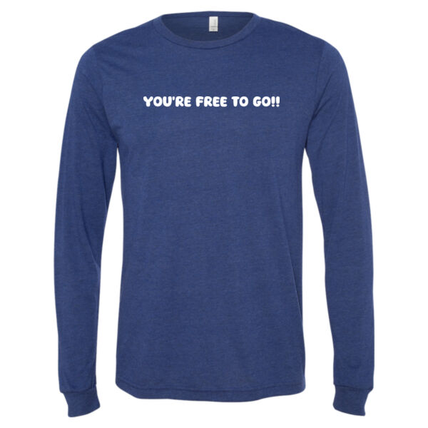 Jordan's Soft Triblend Long Sleeve Tee Shirt #1 Thumbnail